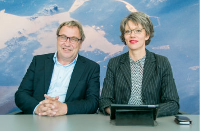 Jan Haverdings en Dorine Rensen
