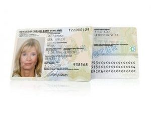 Duitse ID-card