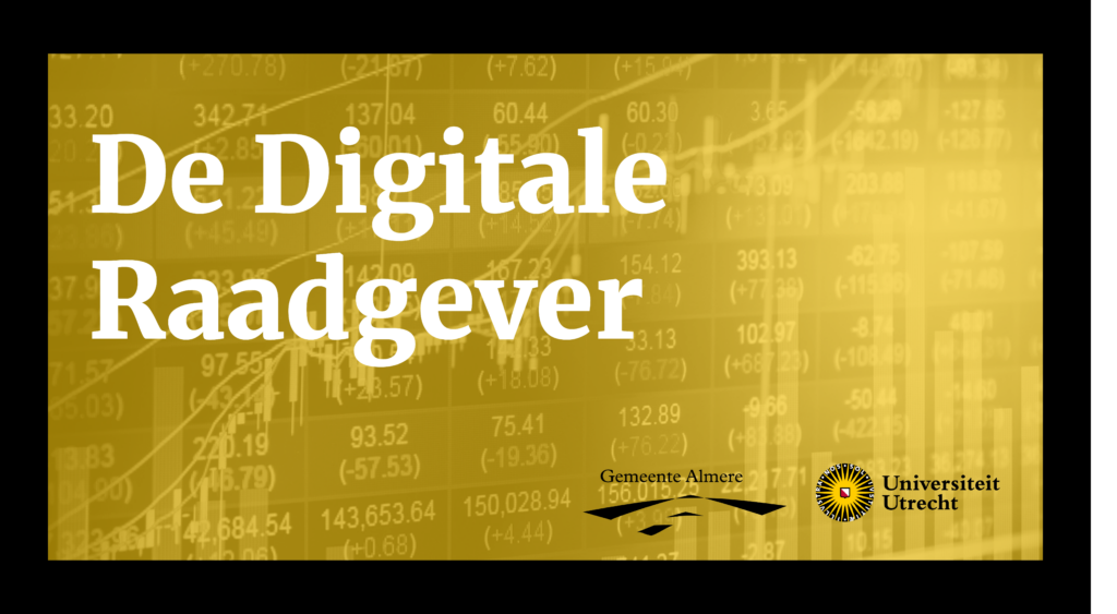 De digitale raadgever. Gemeente Almere, Universiteit Utrecht