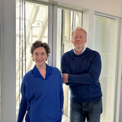 Giannina Scarteddu, adviseur online dienstverlening, en Kempe Kruisbrink, product owner van 'Mijn SVB'